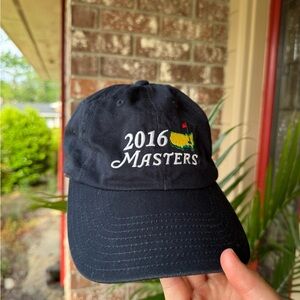 2016 Masters Golf Navy Blue Baseball Cap